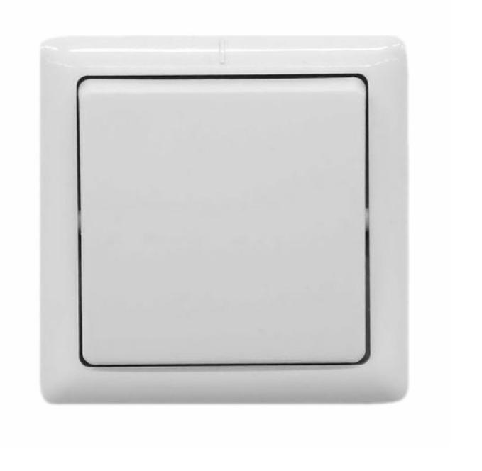 Schneider Electric  Хит  Белый  Выключатель 1-клавишный (250В, 6А) IP20 открытая установка (ВА16-131-б) VA16-131-B