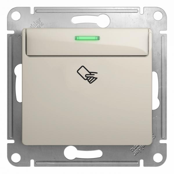Schneider Electric Glossa Молочный Выключатель карточный схема6, 10AX, механизм IP20 скрытая установка GSL000969