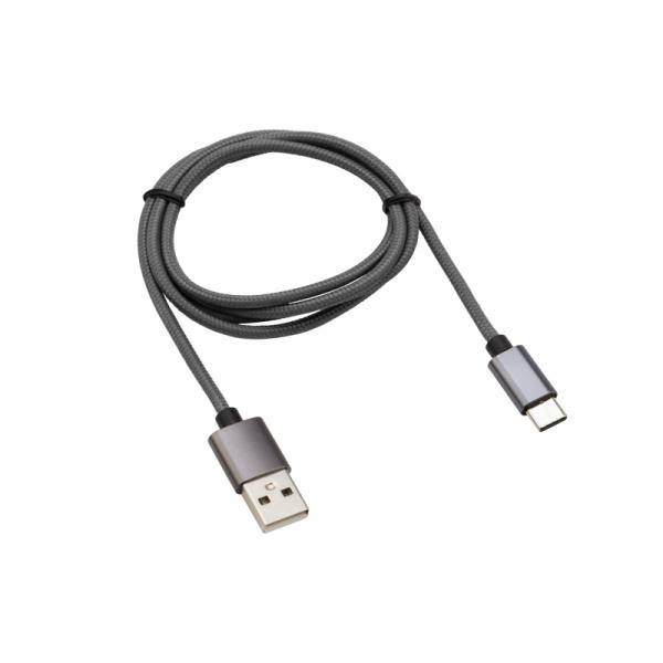 Кабель USB-Type-C 3 A 1 м белый ПВХ REXANT 18-1896