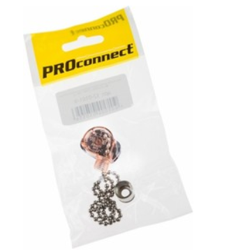 PROCONNECT Выключатель для настенного светильника с цепочкой 270мм Gold  (индивидуальная упаковка 1шт) 32-0102-9 32-0102-9