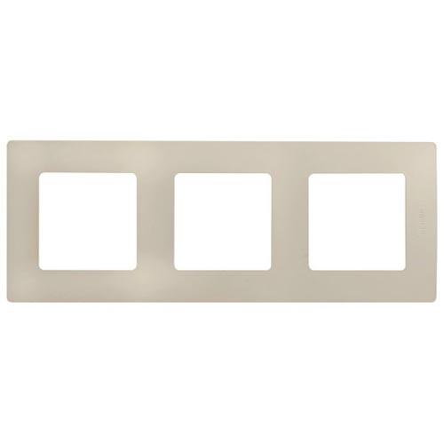 Legrand  Etika  Слоновая Кость Рамка 3-местная 672513