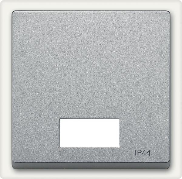 Schneider Electric Merten  Алюминий  Клавиша 1-местная с индикатором IP44 MTN433760