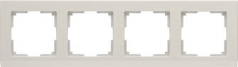 Werkel  Stark Слоновая Кость Рамка 4-местная WL04-Frame-04-ivory a028944