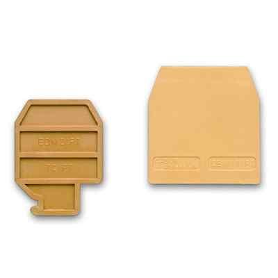 DKC ZDS101GR DAS/PTGR, торцевой изолятор серый для DAS.4