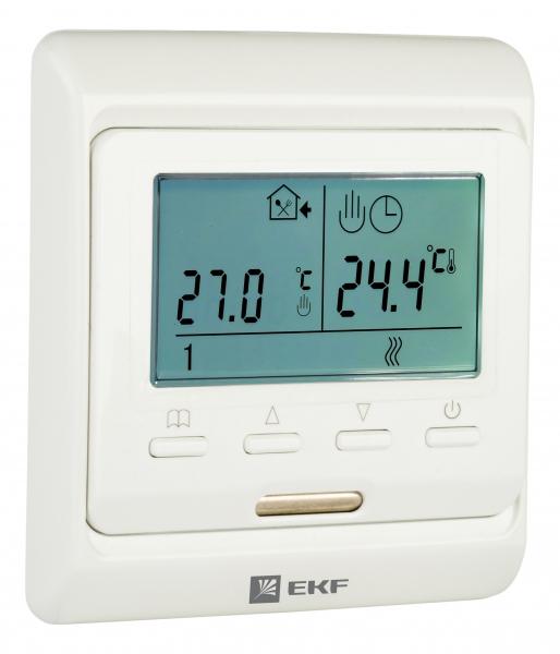 EKF Термостат для теплых полов электронный 16 A 230В с датчиком пола   Proxima