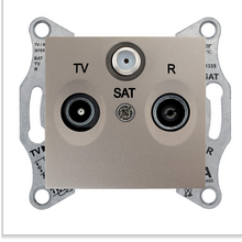 Schneider Electric Sedna Титан Розетка механизм TV/R/SAT оконечная 1dB IP20 скрытая установка SDN3501368