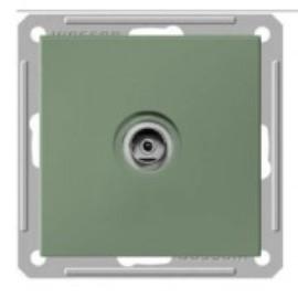 Schneider Electric  Wessen59  Шампань  Розетка ТВ без рамки скрытая установка оконечная RTS-151-4-86
