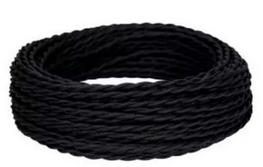 МезонинЪ Черный Провод витой ПВХ 2х2,5 GE70142-05 (кратно 50)