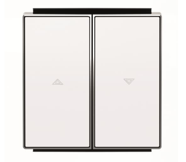 ABB SKY Альпийский белый Клавиша для механизма выключателя жалюзи 8144 и 8144.1/2CLA854400A1101/