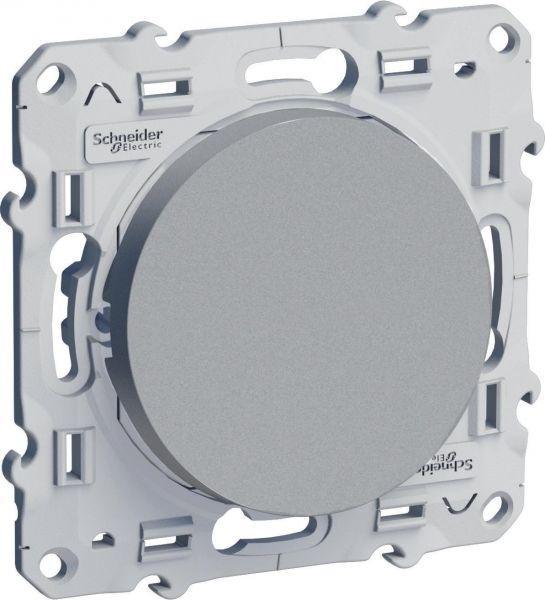 Выключатель 1-кл. СП Odace 10А IP21 (сх. 1) механизм алюм. SchE S53R201