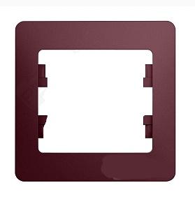 Schneider Electric Glossa Баклажановый Рамка 1-местная IP20 скрытая установка GSL001101