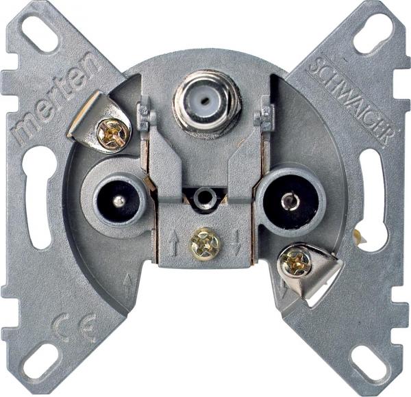 Schneider Electric Merten  механизм TV/FM/SAT, оконечн. 0/14DB MTN466097