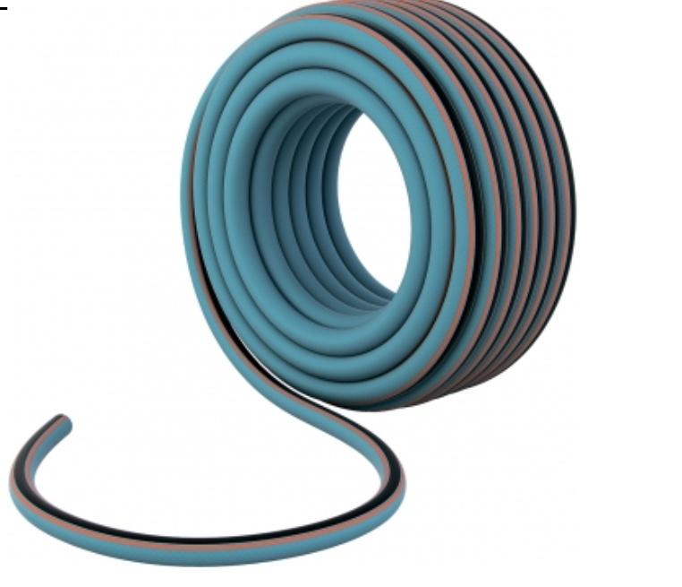 Шланг поливочный PALISAD LUXE  армированный 4-слойный "AQUAPRO", 3/4" 25м // 67604