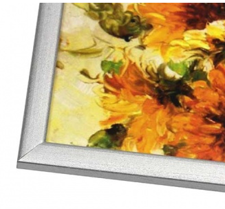 Фоторамка сосна с14 21х30 серебро