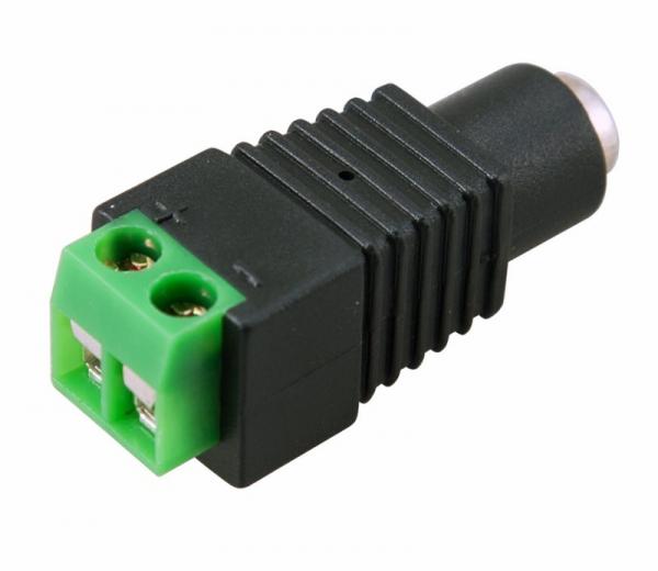 Разъём питания гнездо  2.1х5.5  с клеммной колодкой  REXANT 14-0315