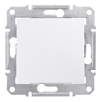 Schneider Electric Sedna  Белый Выключатель механизм 2-полюсный 10А IP20 скрытая установка SDN0200121