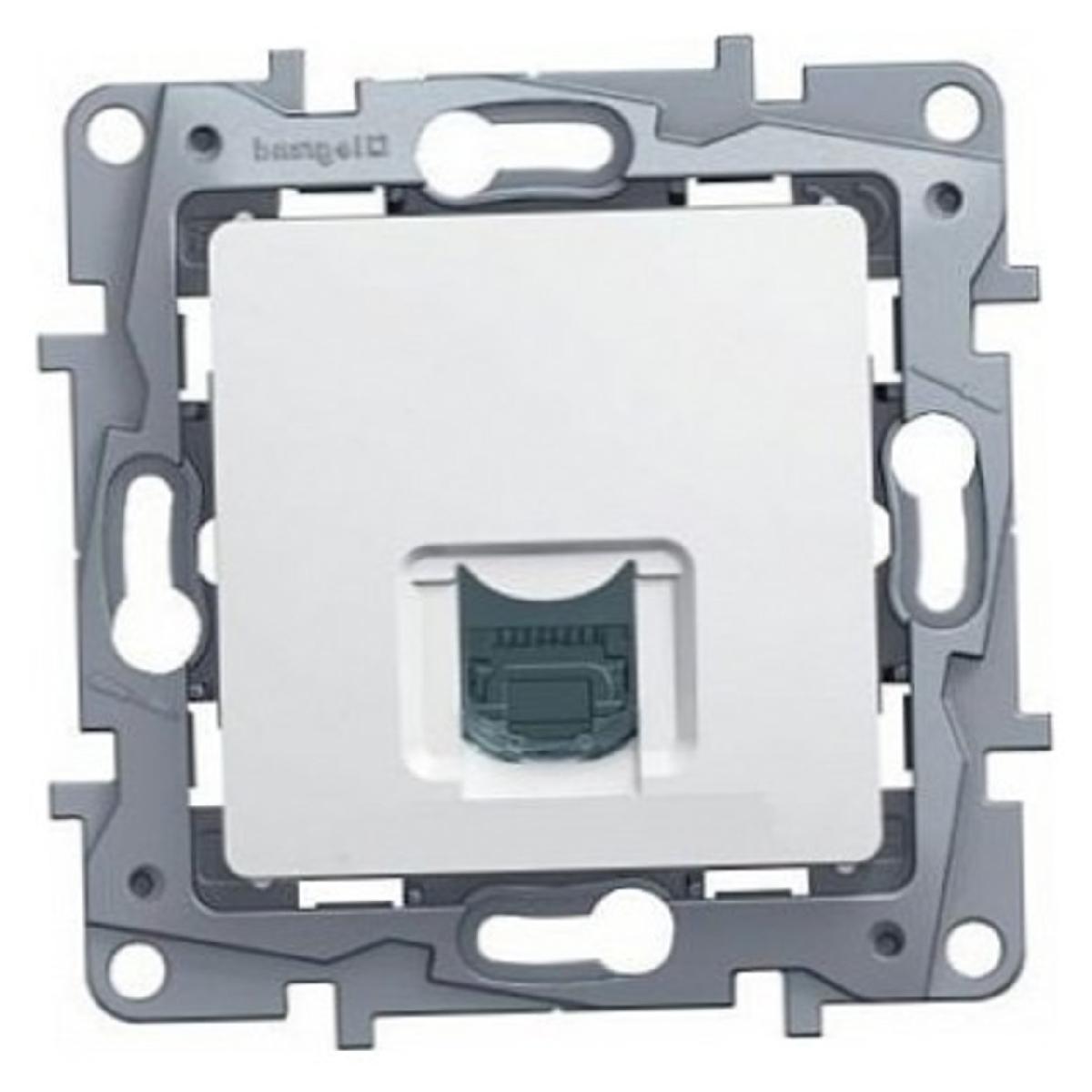 Legrand  Etika  Белый Розетка механизм компьютерная RJ45 категория  6е UTP 672253