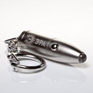 Фонарь светодиодный ЭРА B26 (4xAG3 в комплекте) LED брелок, алюминий