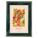 Фоторамка Emafyl 15 285 (267) 21х30, малахит с 2-мя золотистыми полосками