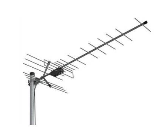 Антенна уличная ТВ активная L.035.18 AF/DF Эфир-18 всеволновая