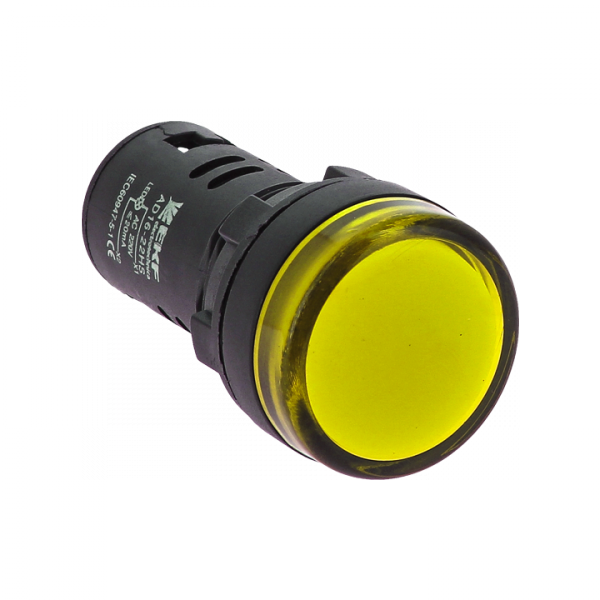 Светодиодная матрица AD16-22HS желтая 24В DC EKF