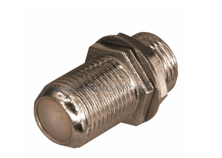 Переходник F-гнездо - F-гнездо  "Бочка"  с кольцом  PROCONNECT 05-4201-4