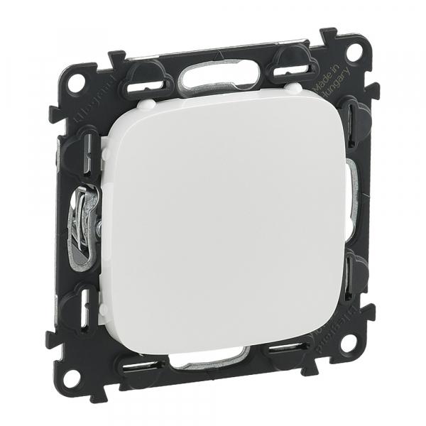 Legrand  Valena  LIFE  Белая Заглушка с суппортом скрытая установка IP20 / 755185