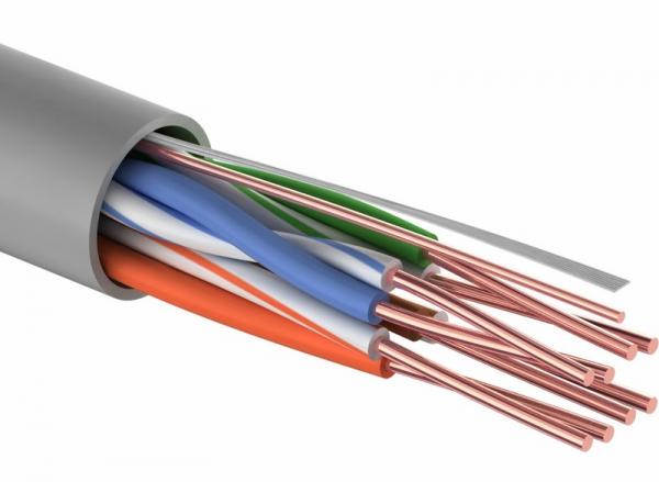 UTP 4PR 24AWG CAT5e 50м кабель 01-0043-3-50