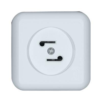 Schneider Electric  Прима  Белый  Розетка радио (30В) IP20 открытая установка RPVA-B