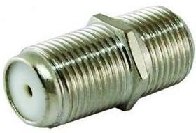 Переходник F-гнездо - F-гнездо  "Бочка" индивидуальная упаковка TDM