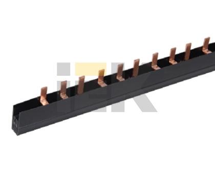 Шина соединительная 2ф. 100А PIN шаг 27 мм (дл. 1м) IEK
