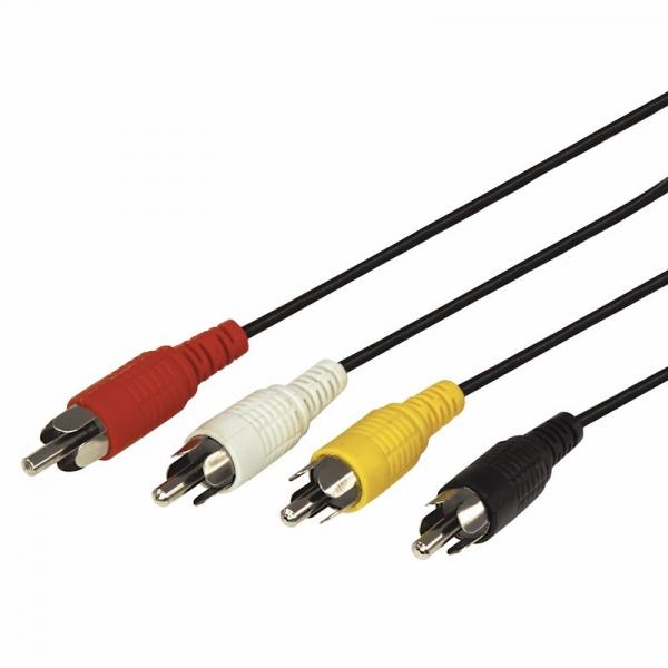 Шнур  4х4 RCA  1.5М  REXANT 17-0302