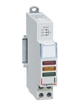 Лампа индикаторная 3xLED красный./зеленый./жёлтый CX³ Legrand 412934