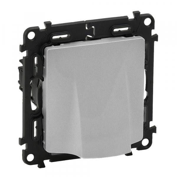 Legrand  Valena  LIFE  Алюминий Вывод кабеля без клемм скрытая установка IP20 / 753334
