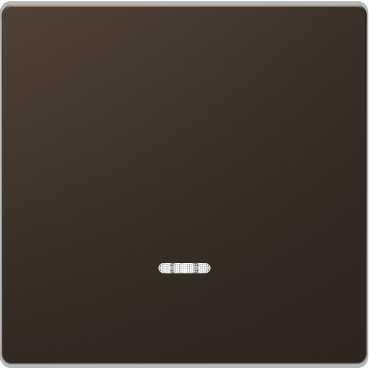 Schneider Electric  MERTEN  D-Life  Мокко  Клавиша 1-местная с линзой для LED модуля MTN3320-6052