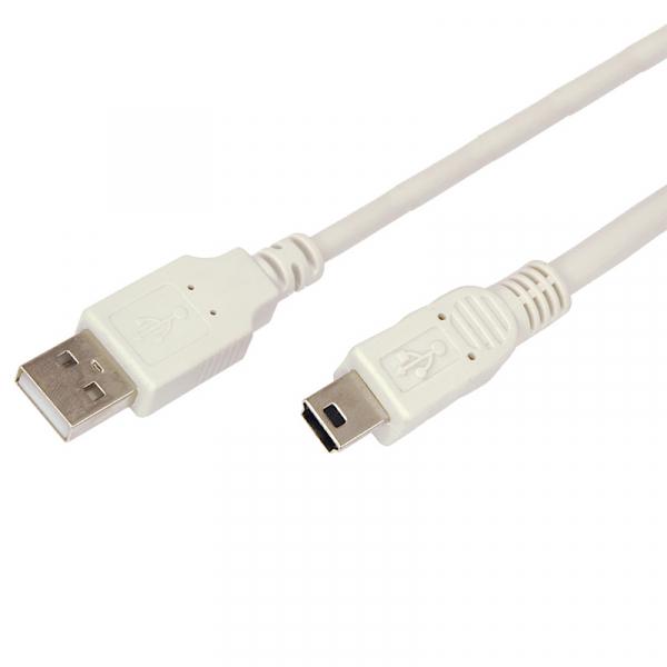 Шнур mini USB (male) - USB-A (male) 0.2M REXANT 18-1131