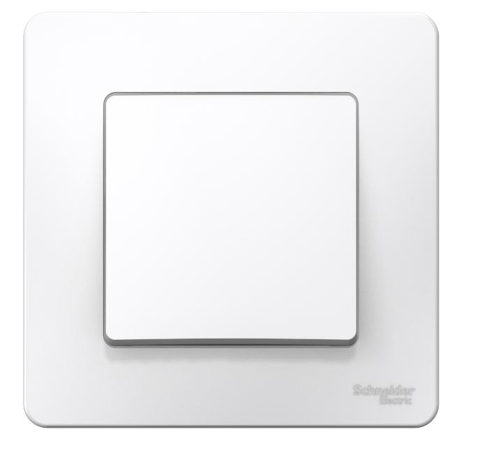 Schneider Electric  BLANCA  Белый  Выключатель 1-клавишный (cхема 1) 6А, 250B, IP20 скрытая установка BLNVS006101