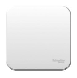 Schneider Electric  BLANCA  Белый  Выключатель 1-клавишный (cхема.1) изолирующая пластина, 10А, 250B, IP20  открытая установка BLNVA101011