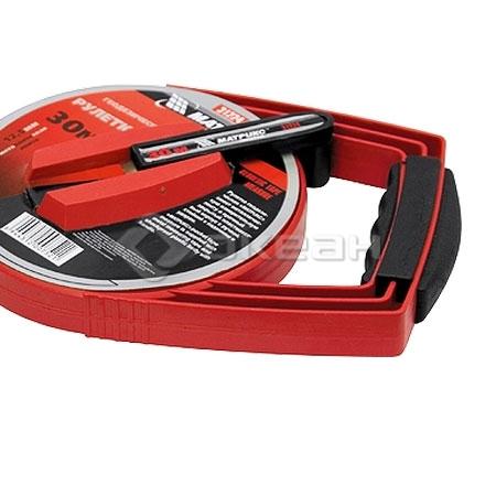 Рулетка геодезическая MATRIX MASTER 50 м х 12,5 мм, металлическая лента, закрытый корпус