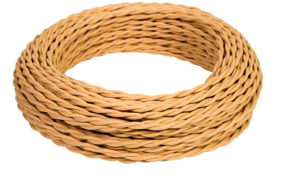 МезонинЪ Песочное Золото  Провод витой ПВХ 3х1,5    GE70151-32 (кратно 50)