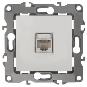 ЭРА  Эра12  Белый  Розетка информационная RJ45 12-3107-01 Б0014723