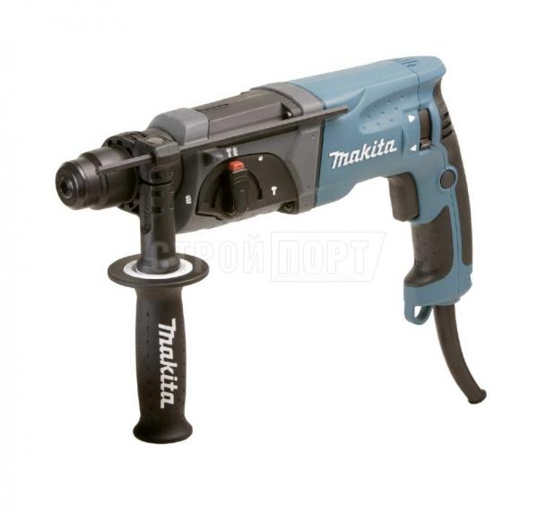 Перфоратор 780Вт, 24мм, 2,7Дж, SDS+, 3 режима, кейс, Makita HR2470