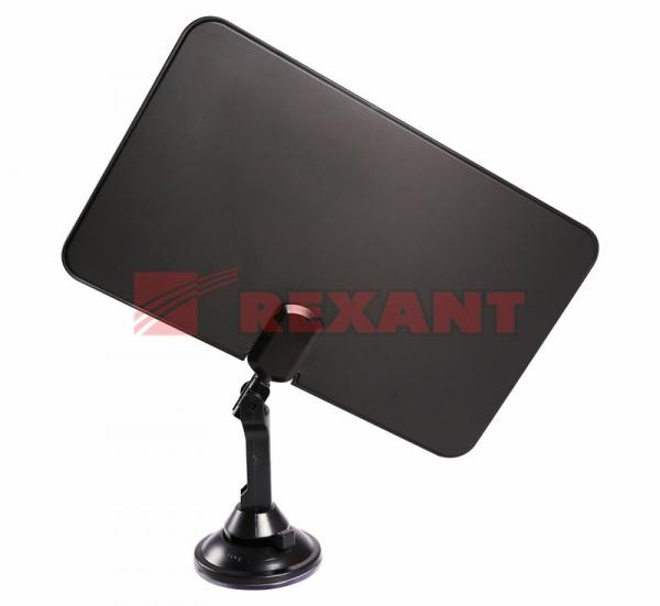 Антенна комнатная RX-9025   VHF, UHF  47-870MHz   DVB-T2  REXANT 34-0221