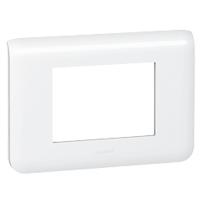 Legrand  Mosaic  Белый  Рамка 3 модуля 78803