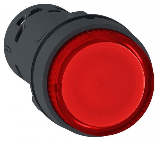 КНОПКА 22ММ 230В КРАСНАЯ С ПОДСВЕТ 1НЗ Schneider Electric XB7NJ04M2