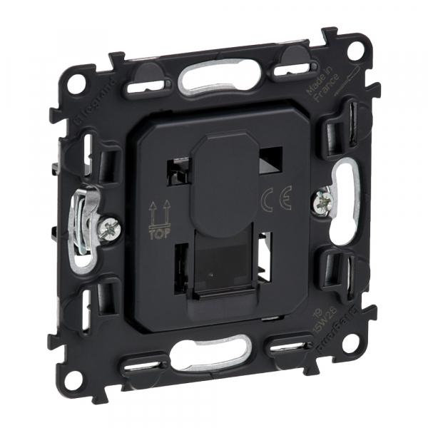 Legrand Valena IN'MATIC.Розетка информационная одиночная RJ45 категория 6 STP 753046