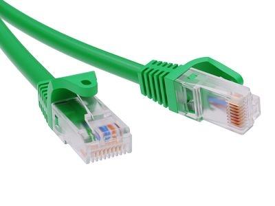 Патч-корд неэкранированный CAT6 U/UTP 4х2, LSZH, зелёный, 0.5м