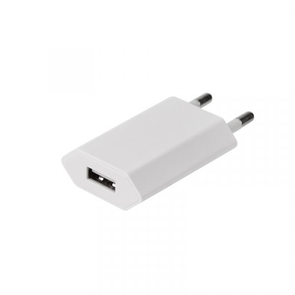 Сетевое зарядное устройство REXANT USB, 5V, 1 A, белое 16-0273