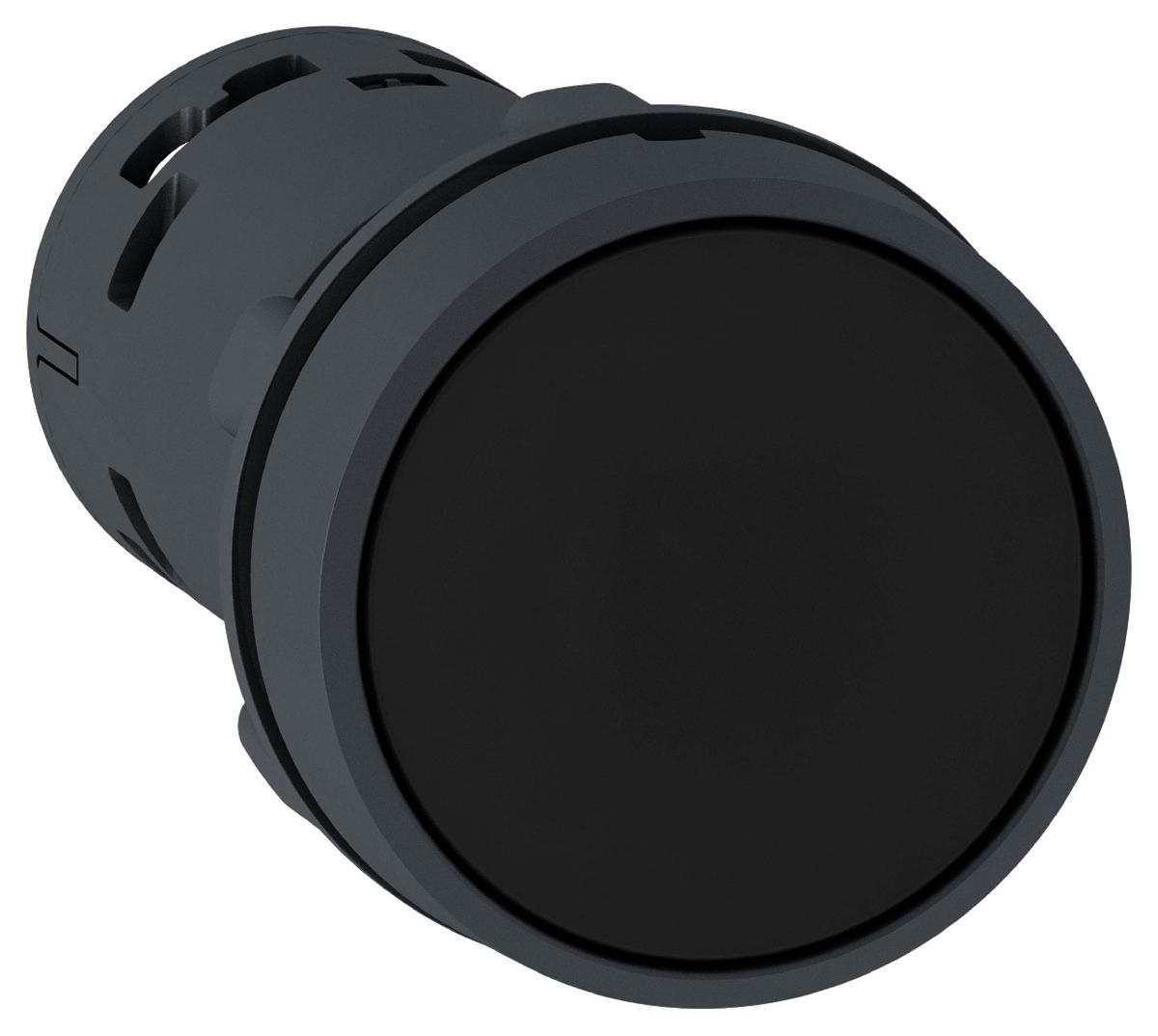 Кнопка Schneider Electric XB7NA25  22мм черная с возвратом НО + НЗ
