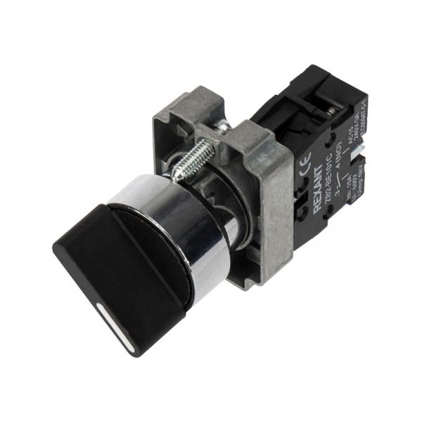 Переключатель BD21 2P короткая ручка NO REXANT 36-5550